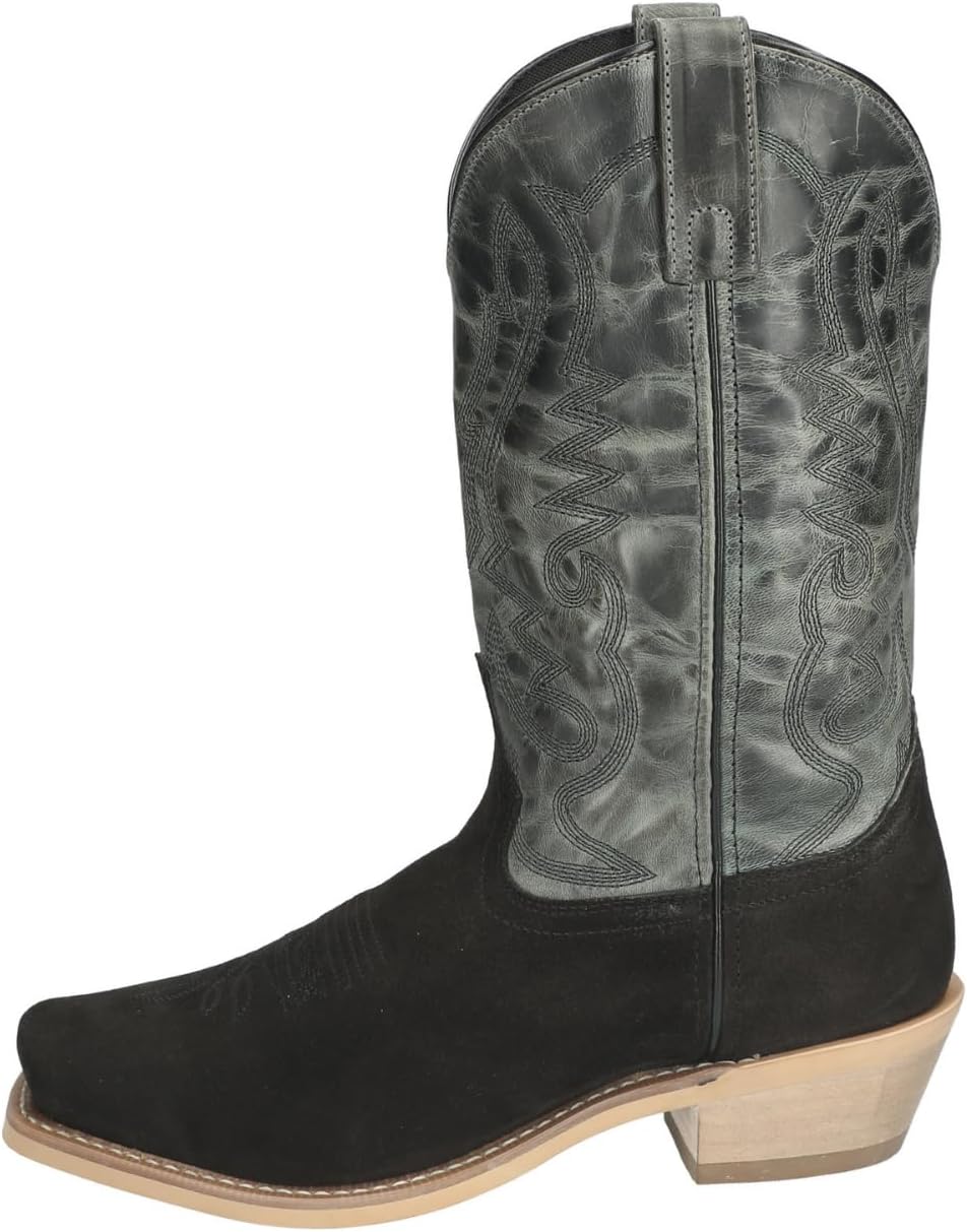 

Мужские сапоги Smoky MTN Santafe из страусиной кожи Smoky Mountain Boots, черный