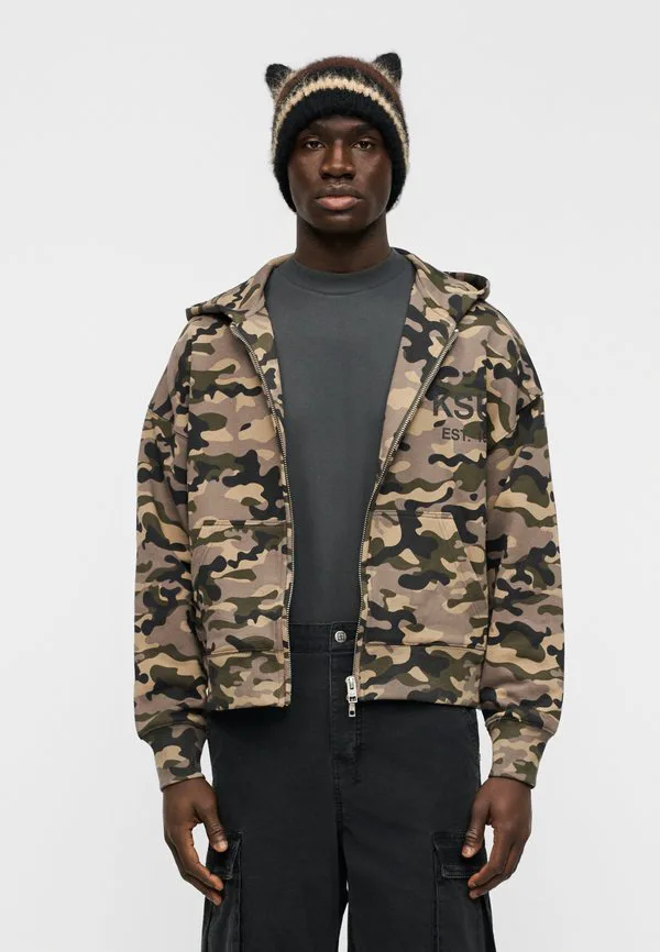 

Камуфляжная толстовка halen на молнии Ksubi, Green, Зеленый, Камуфляжная толстовка halen на молнии Ksubi, Green