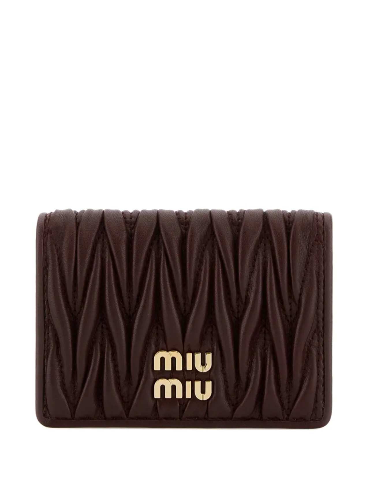 

Визитница Miu Miu Matelassé, красный