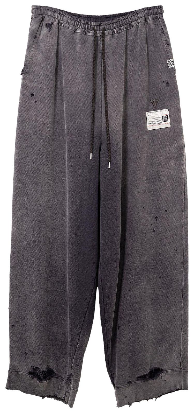 

Брюки Maison Mihara Yasuhiro с выцветшими от солнца цвета «черный»