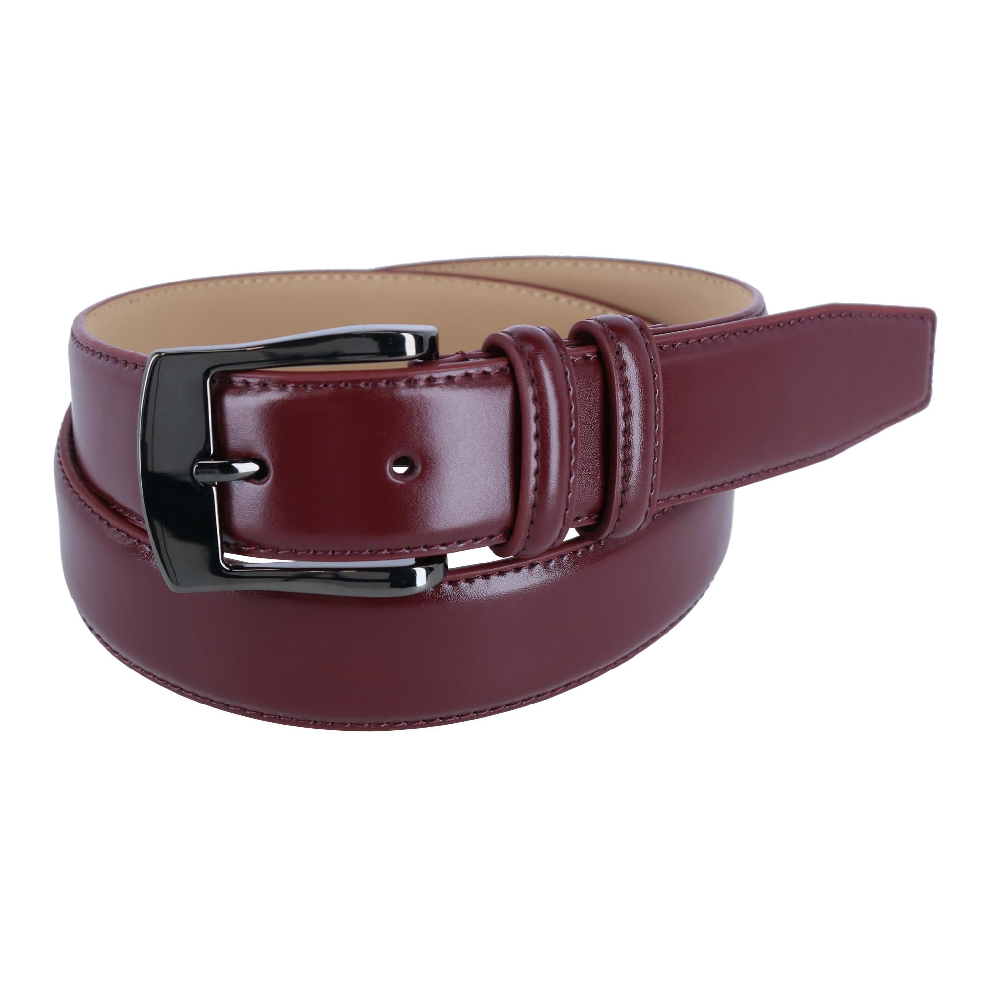 

Ремень мужской базовый CTM, цвет oxblood