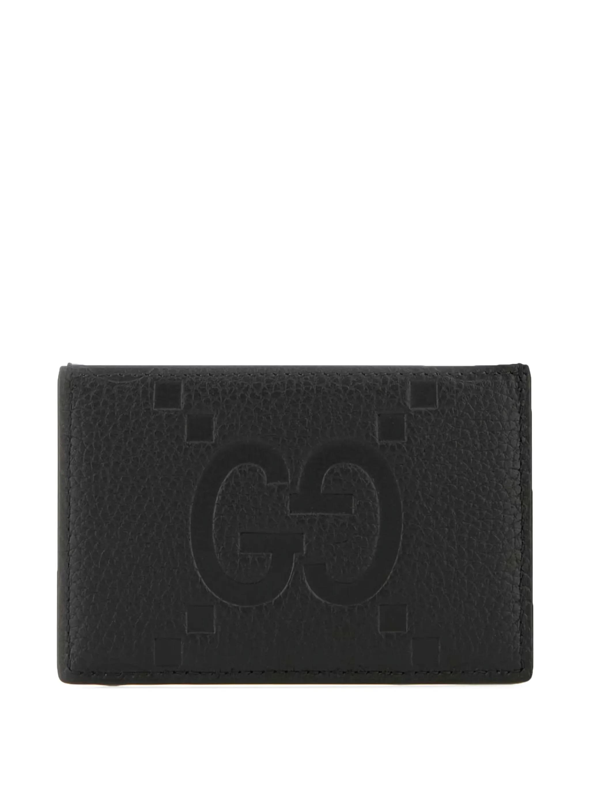 

Картхолдер с тиснением GG Gucci, черный