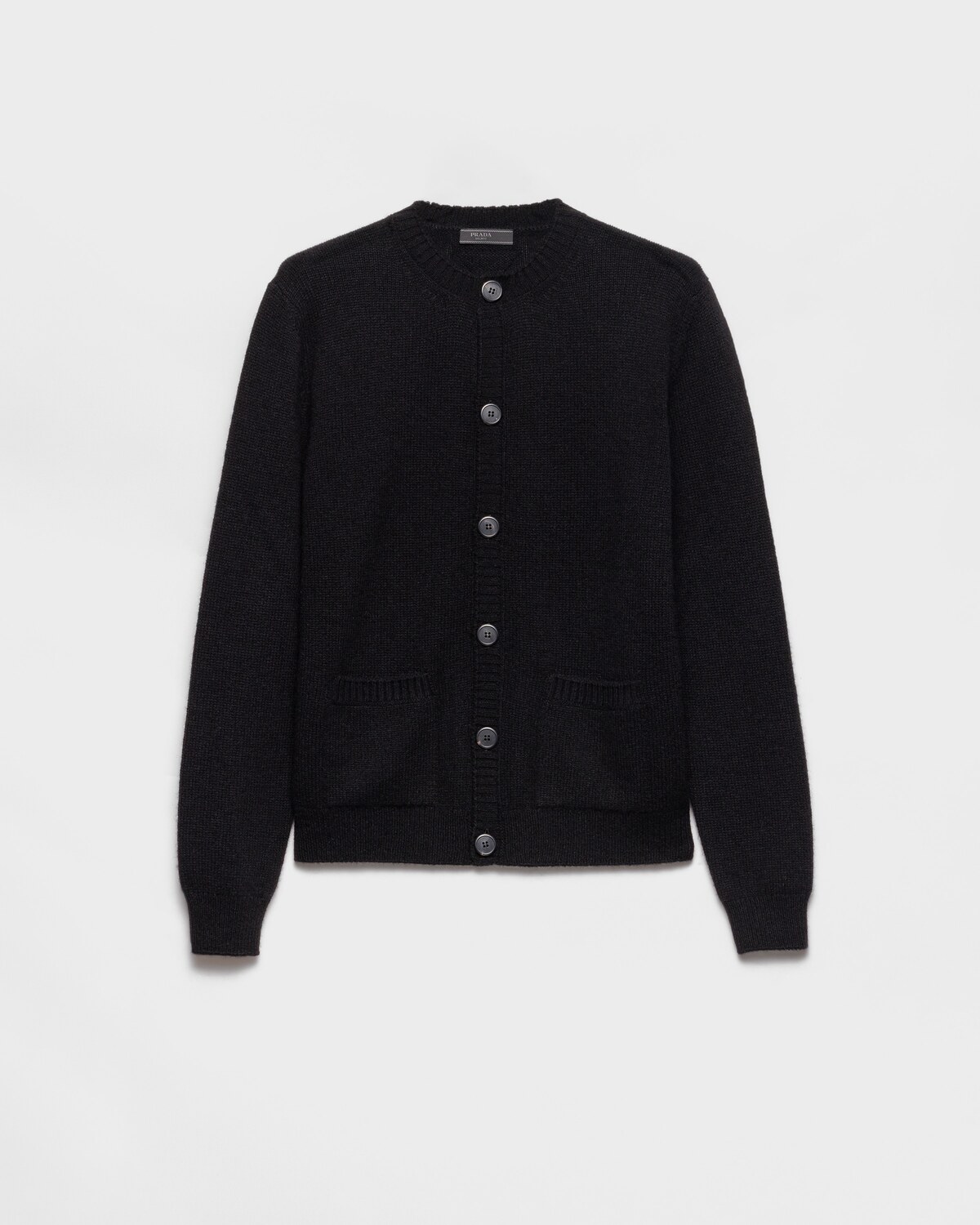 

Кашемировый кардиган Prada, черный
