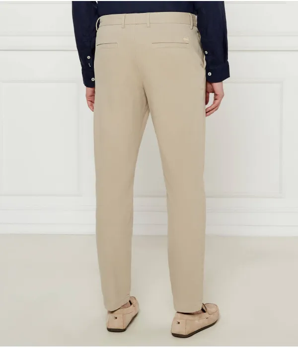Брюки-Чиносы H-kane Regular fit Boss, бежевый — фото 4