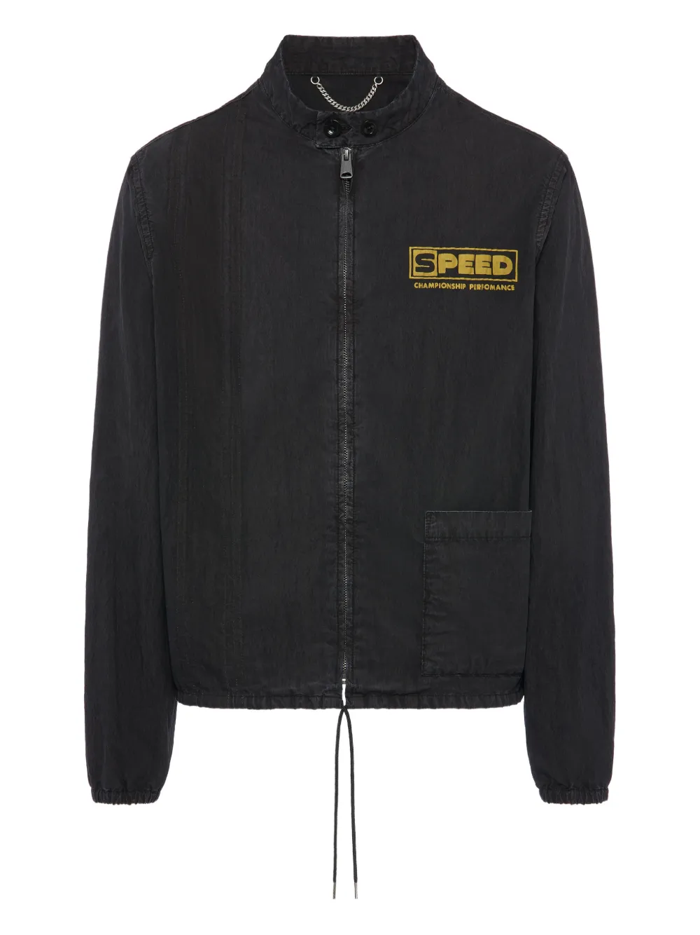 

Спортивная куртка на молнии Maison Margiela, черный