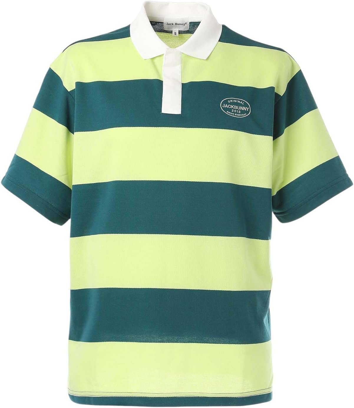 

Мужская поло-рубашка Jack Bunny 262-5160307 с коротким рукавом (с каймой, влагоотводящая) / для гольфа, желтый