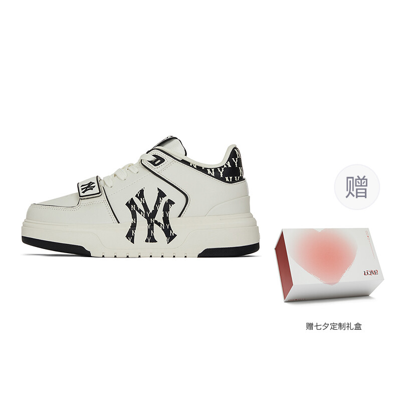 

Кроссовки MLB New York Yankees Skateboarding Shoes Unisex Mid-top Black, черный