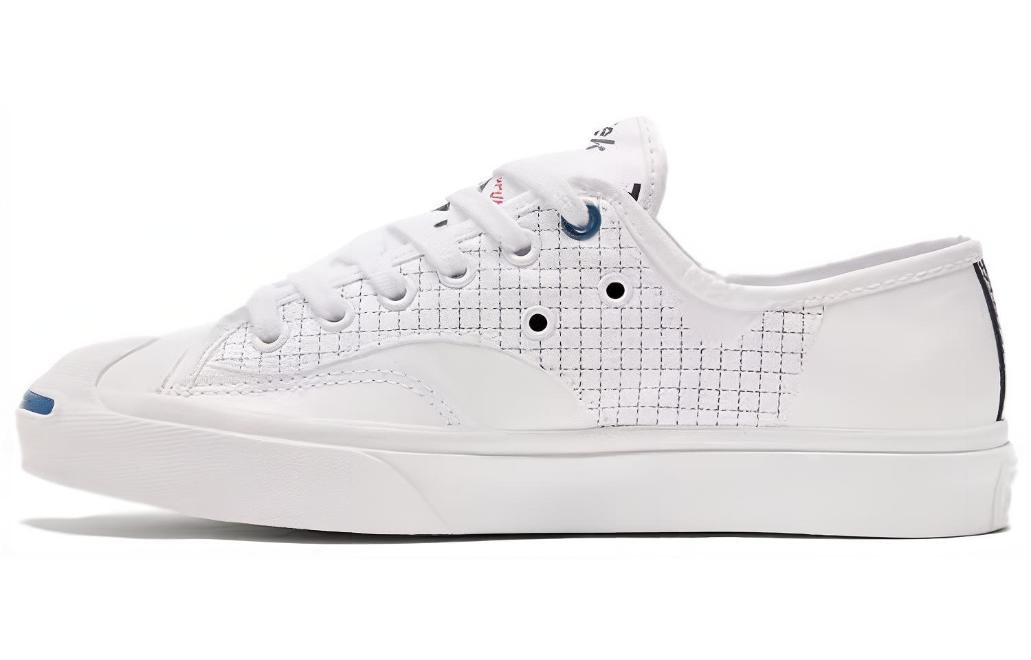 

Кеды Converse Jack Purcell Rally Low Tyvek White Princess Blue