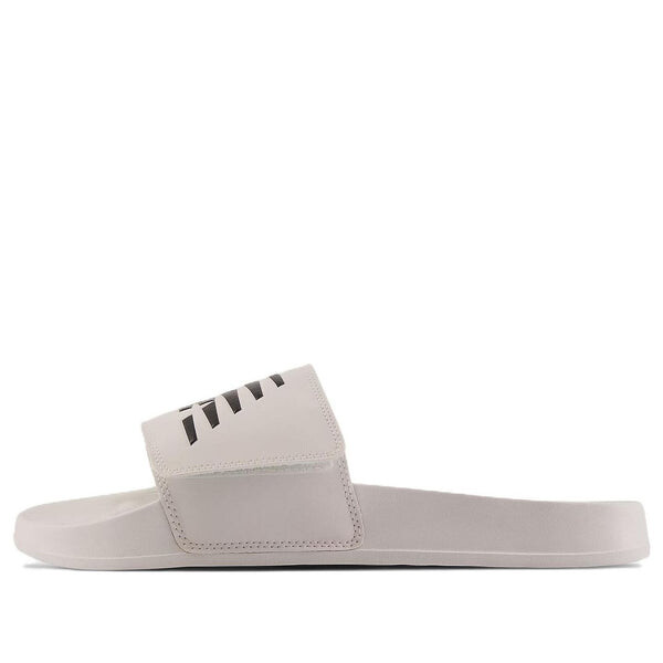 

Тапочки 200v2 slide 'white black' New Balance, белый