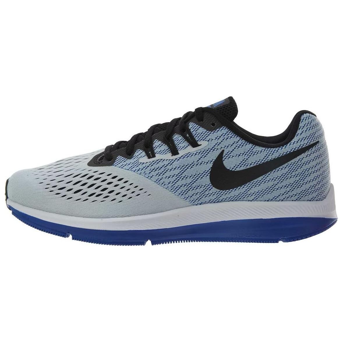 

Кроссовки Nike Zoom Winflo 4 Pure Platinum Black, синий