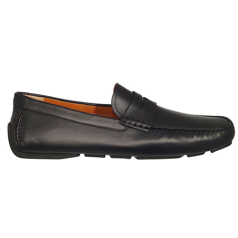 

Мужские черные лоферы из телячьей кожи Bally Warno 6189491, черный