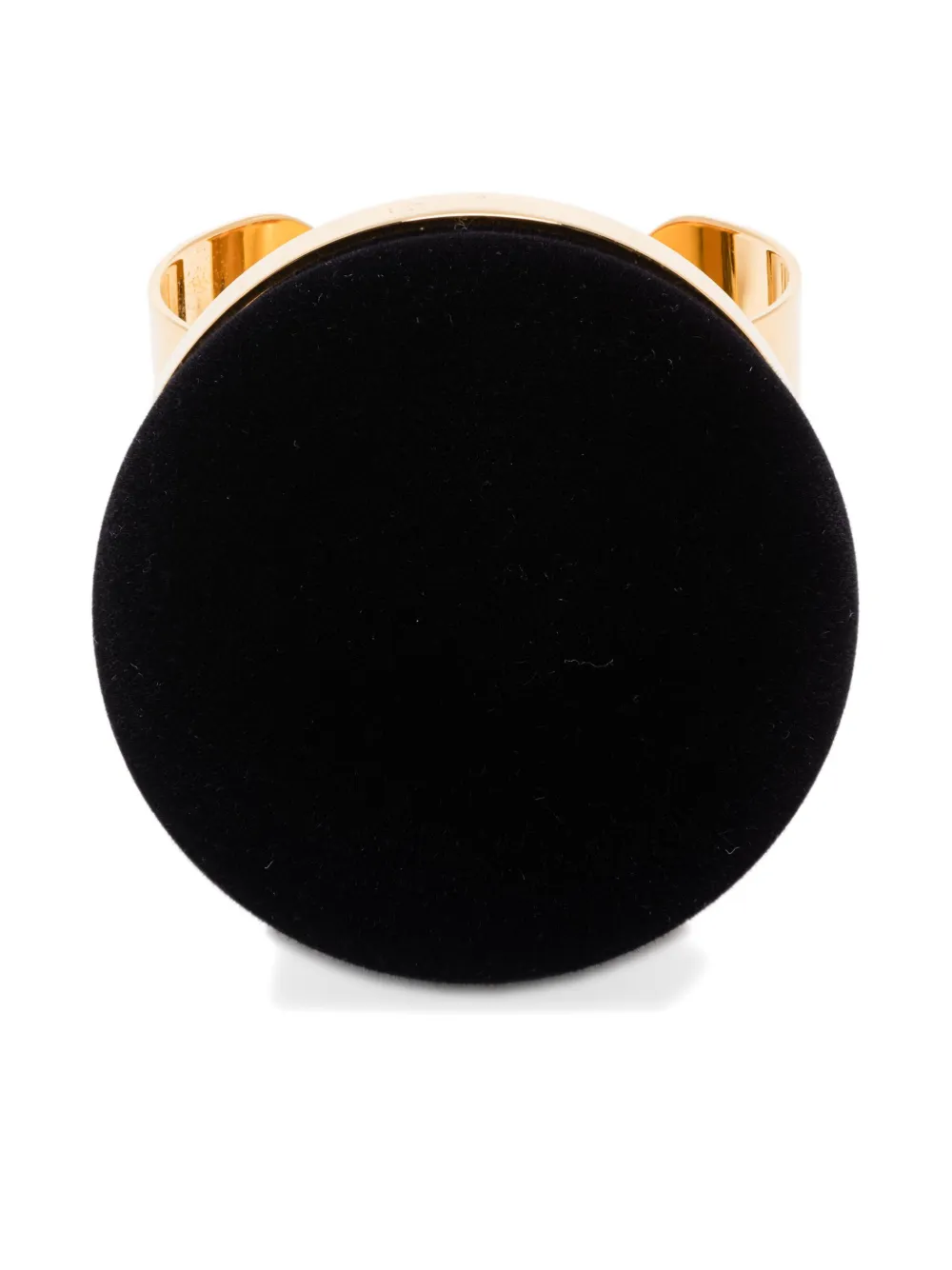 

Браслет-кафф с гравировкой логотипа Moschino, золотистый