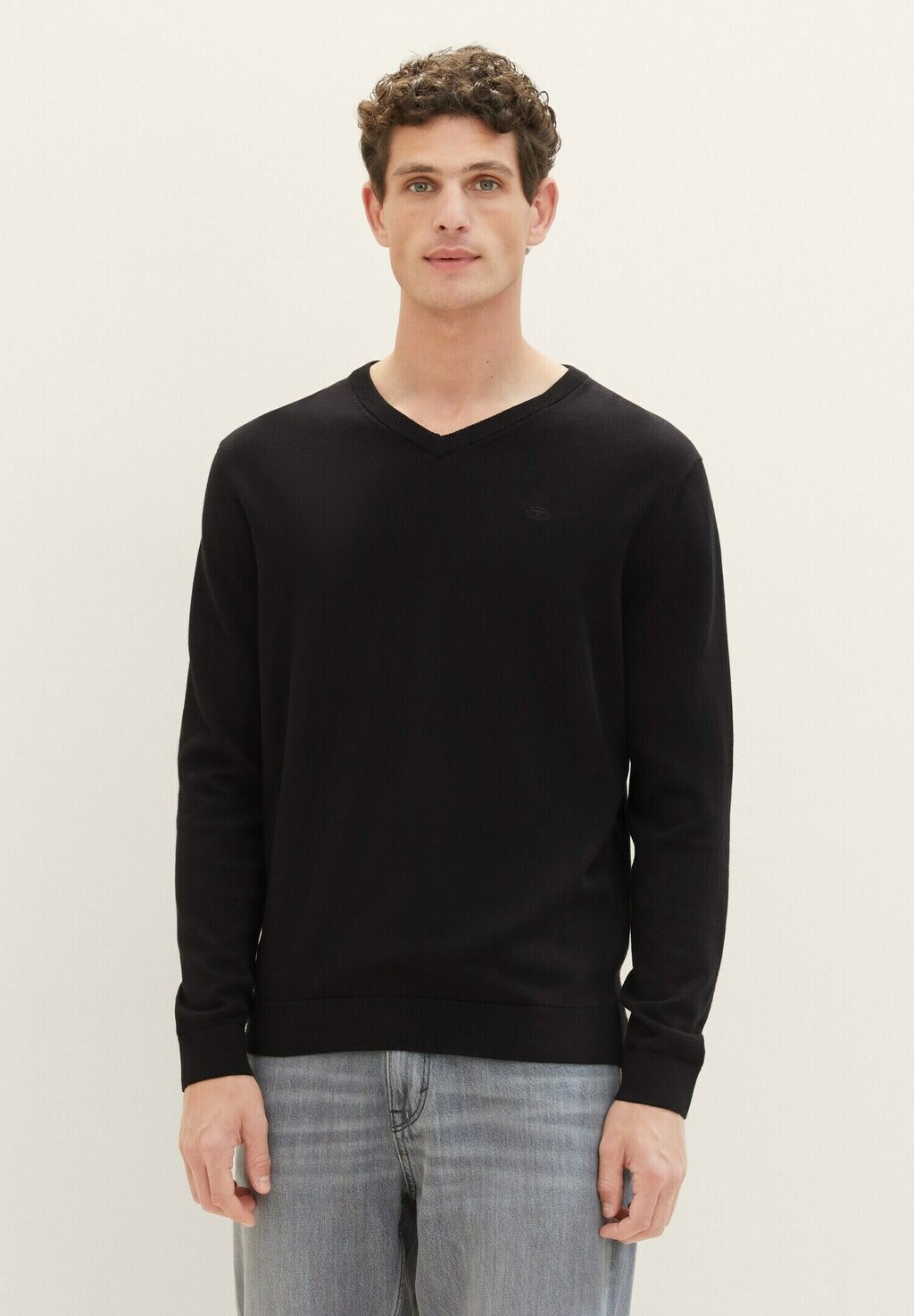 

Вязаный свитер TOM TAILOR, цвет black
