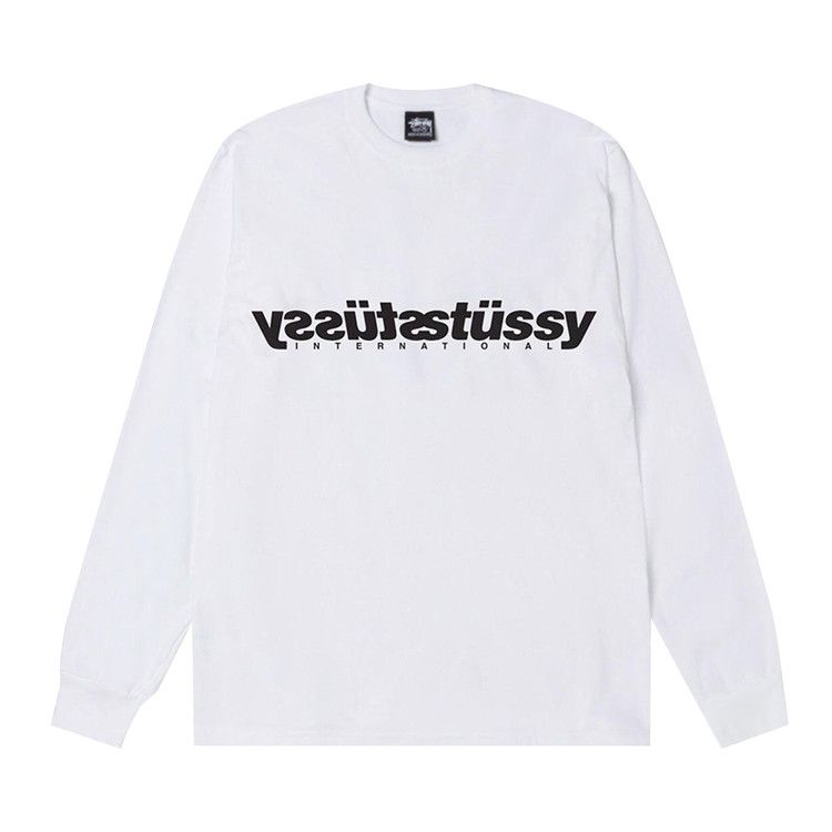 

Футболка Stussy Mirror Long-Sleeve Tee, White