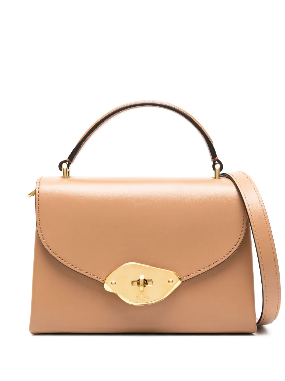 

Маленькая сумка Lana с верхней ручкой Mulberry, нейтральный