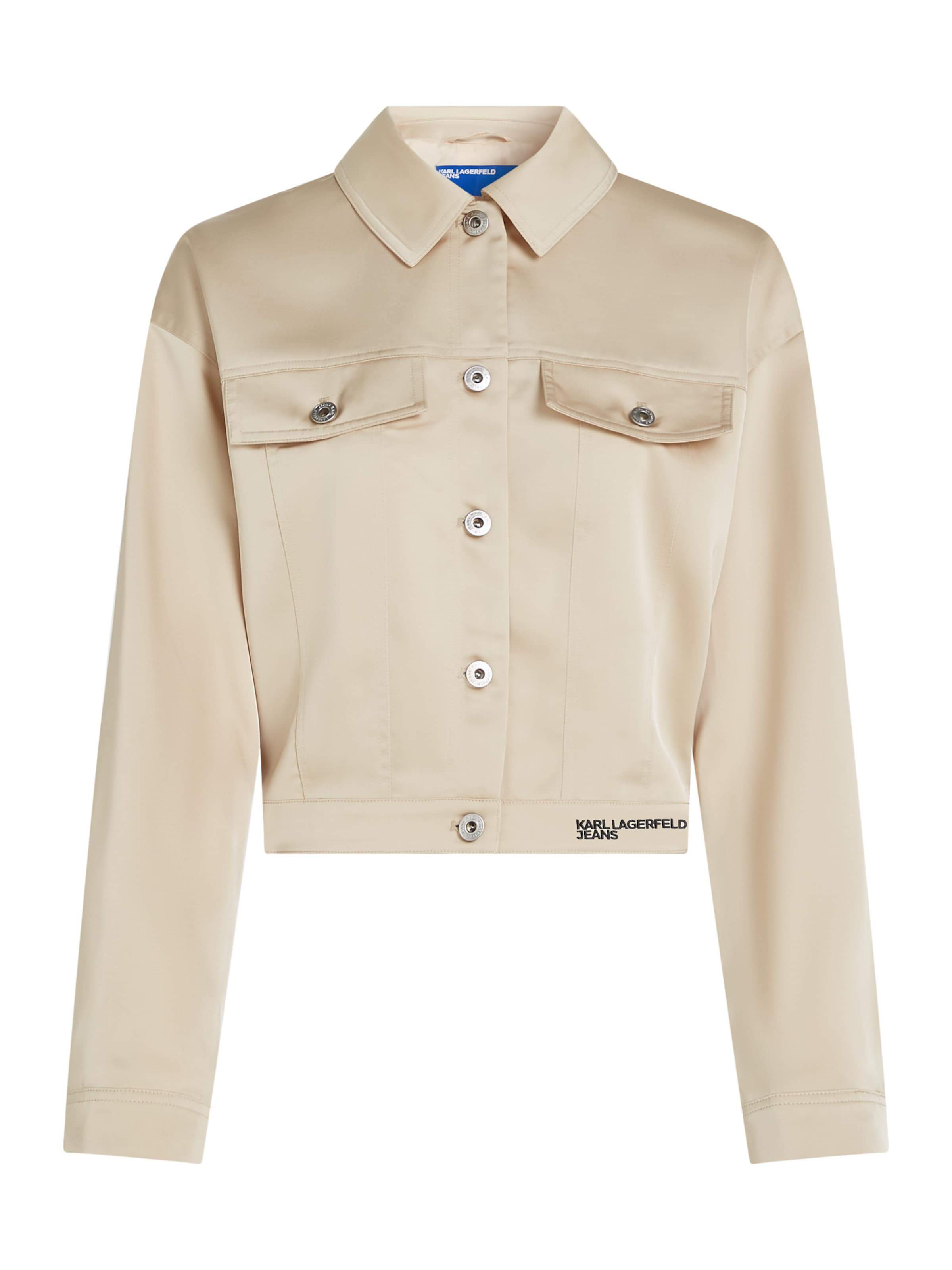 

KARL LAGERFELD JEANS Куртка для межсезонья в цвете Cream