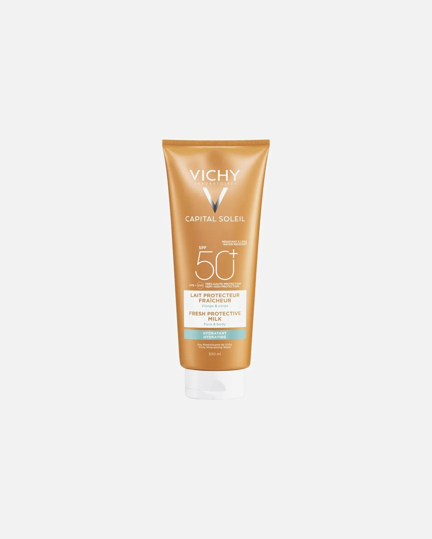 Солнцезащитный крем Capital Soleil Soleil Family Milk SPF 50+ Vichy, 300 мл
