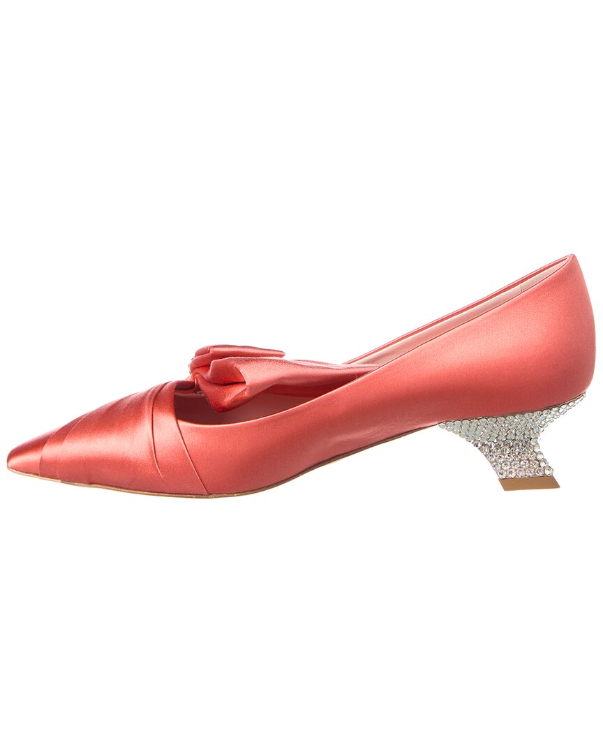 Сатиновые туфли Roger Vivier, розовый — фото 2