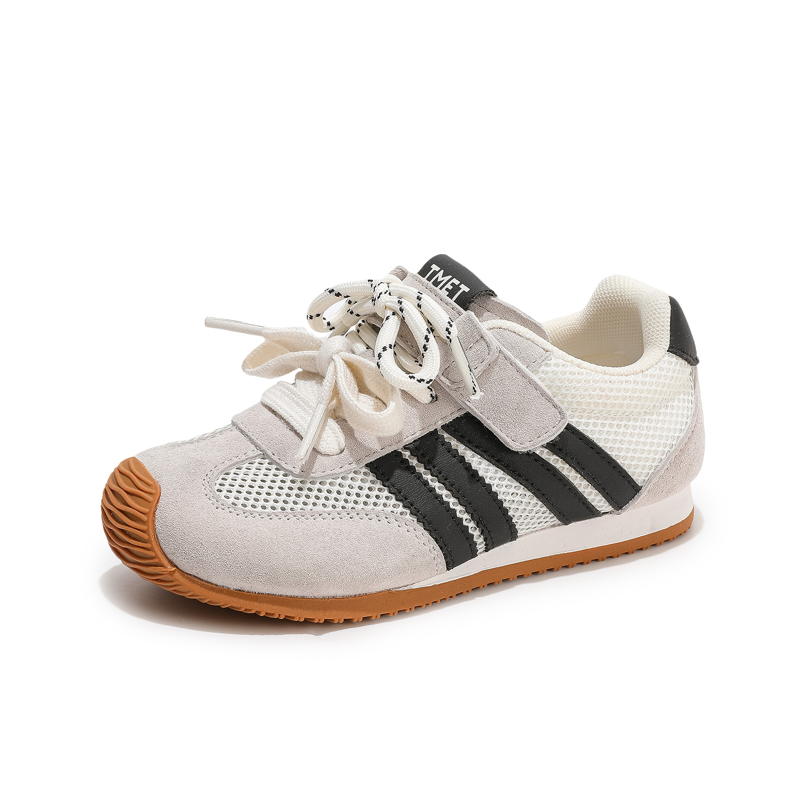 

Нескользящие, дышащие, легкие, амортизирующие низкие повседневные кроссовки для детей Tongmengqiantian, белый