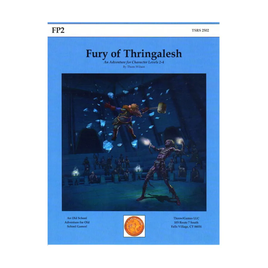 

Модуль Fury of Thringalesh (Kickstarter Edition), Throwi Simple Roleplaying System