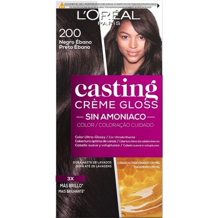 

Краска для волос Casting Cream Gloss #200 Black Ebony, L'Oreal