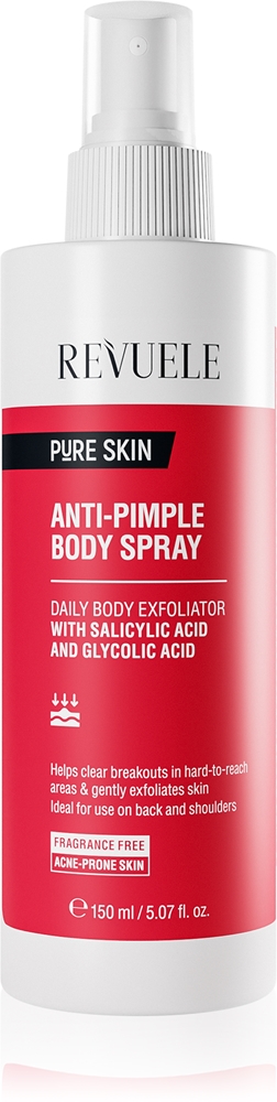 

Спрей для тела Pure Skin против прыщей Revuele, 150 мл