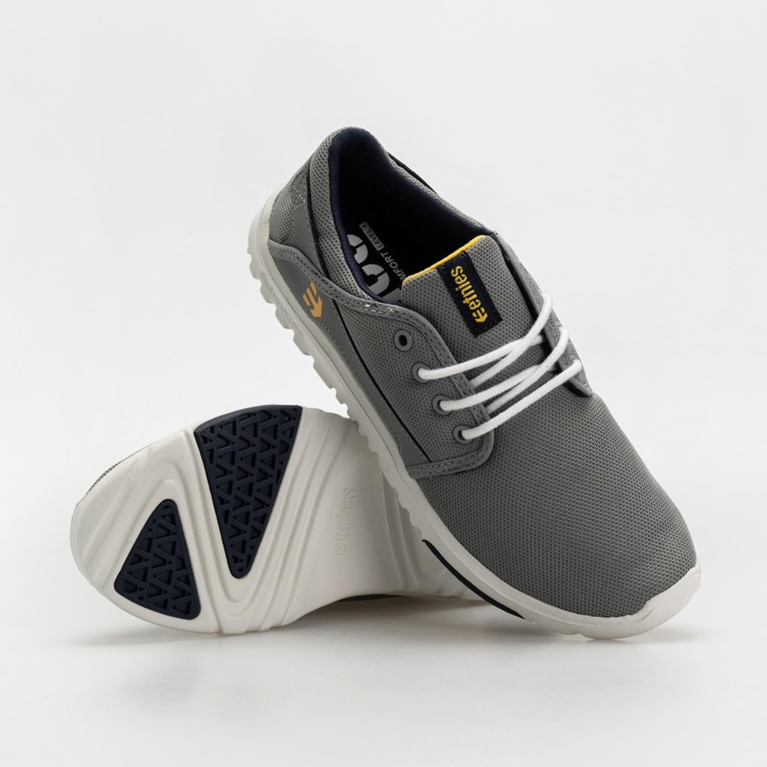 Кроссовки Etnies Scout, синий/желтый/серый — фото 2