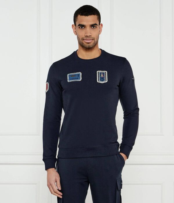 

Свитер Regular fit Aeronautica Militare, синий