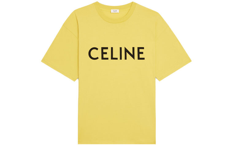 

Футболка мужская желтая Celine, желтый