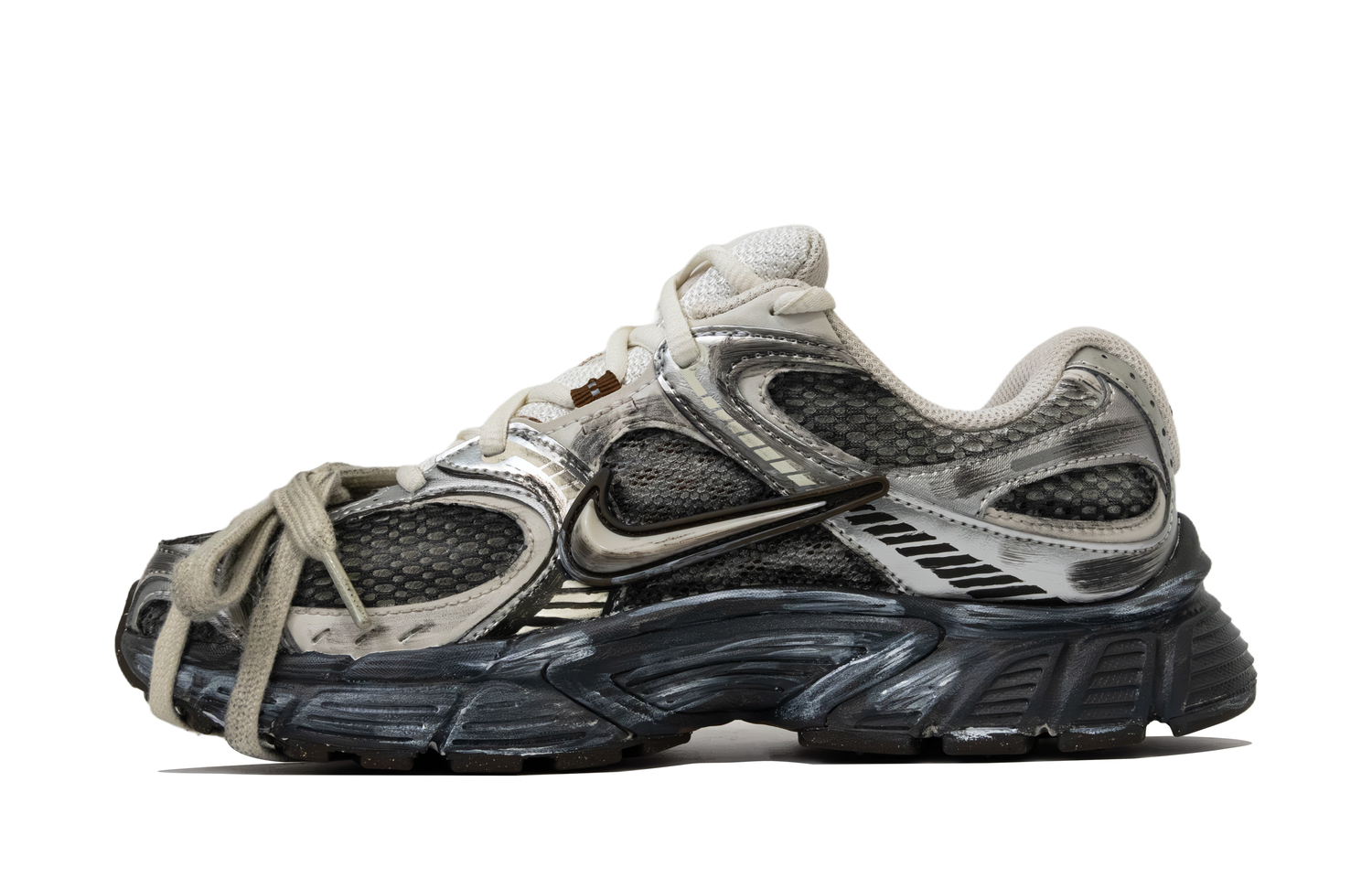 

Женские кроссовки для бега V5 RNR Cushioning, Wear Resistant низкие Nike, черный