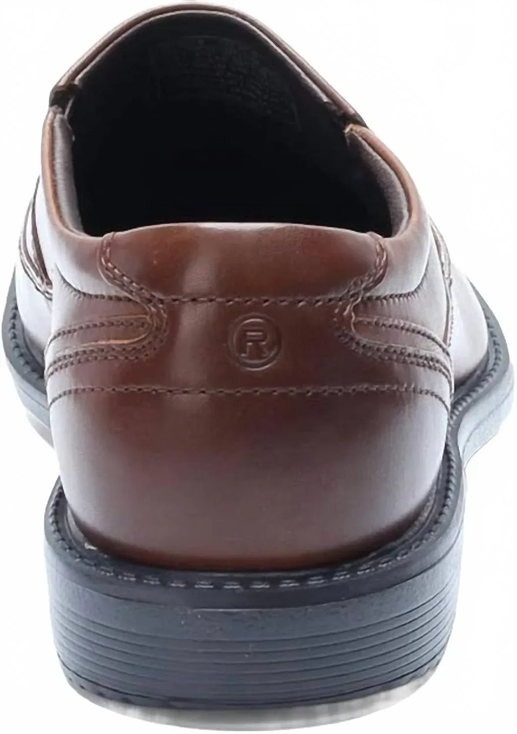 Rockport Мужские слипоны Sherwood Bike Toe Slip-On, бежевого цвета — фото 3