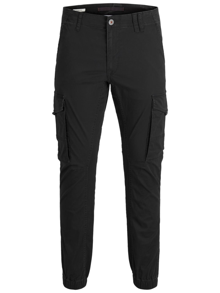 

Брюки-Карго Jack & Jones, черный