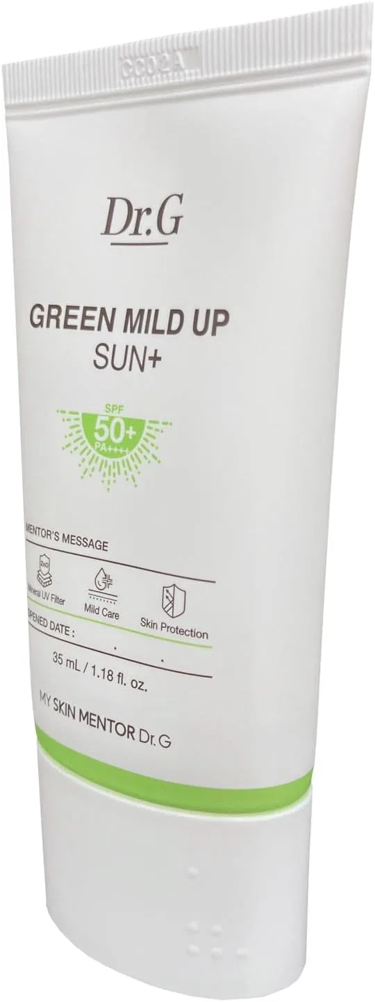 Солнцезащитный крем Dr.G Green Mild Sunscreen 35 мл SPF50+ — фото 2