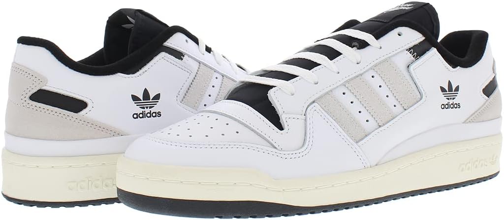 Мужские кроссовки adidas Forum 84 Low X Drew League для скейтбординга, белый/черный — фото 3