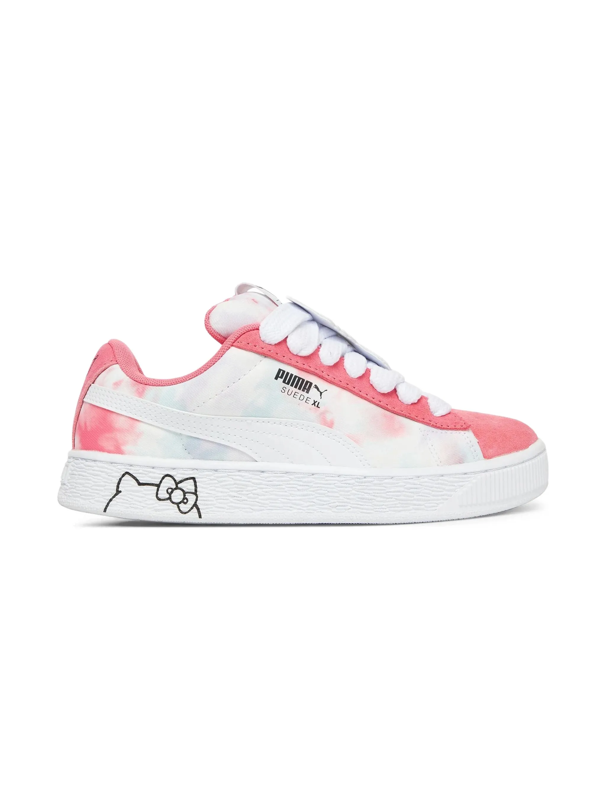 Кроссовки GS Magic Rose Peaceful из коллаборации с Hello Kitty & Friends Puma Kids, розовый — фото 2