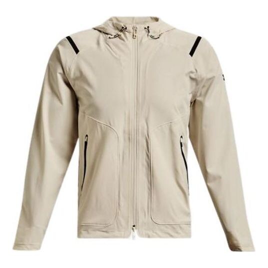 

Куртка unstoppable jacket 'light tan' Under Armour, бежевый