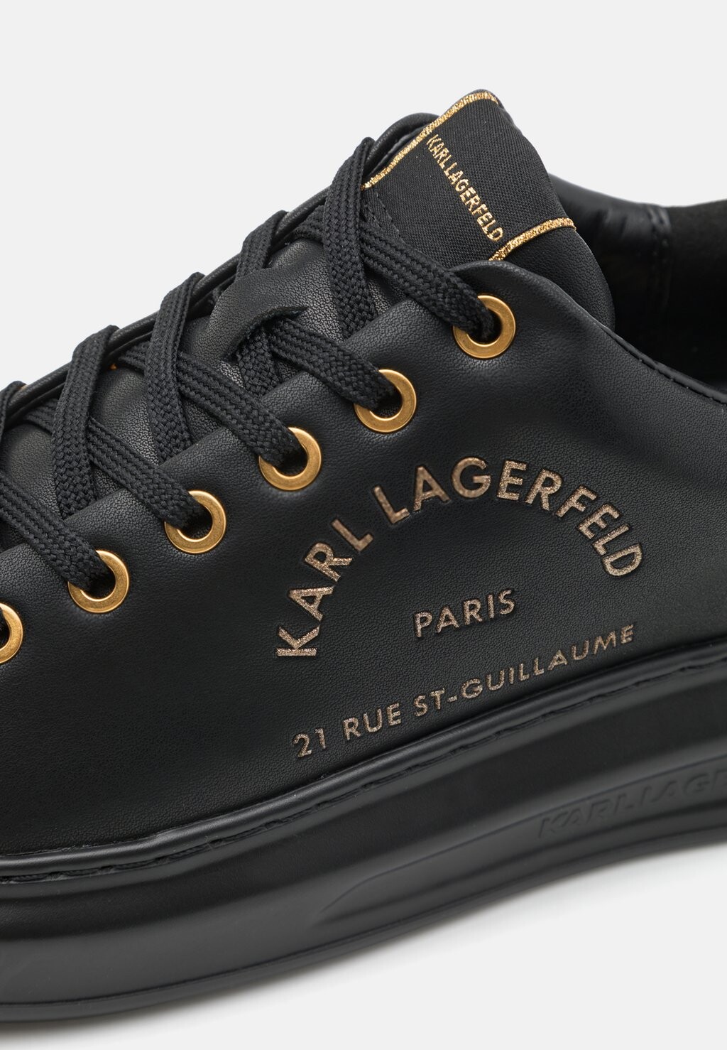 

Низкие кроссовки KAPRI METAL MAISON GLITTER KARL LAGERFELD, черный