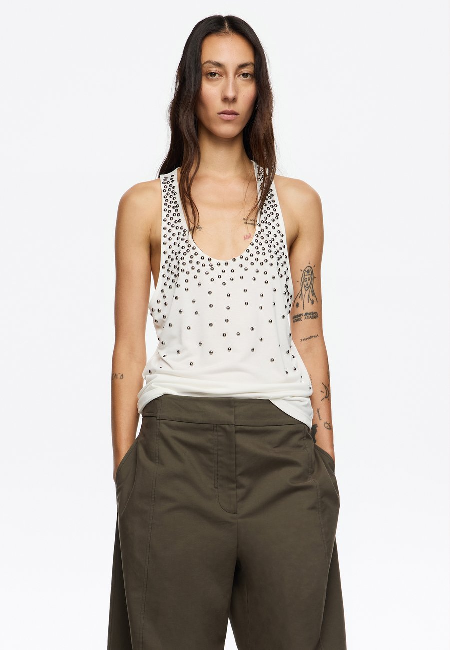 

Топ Bimba Y Lola SISA REMACHES MARFIL, Marfil/Beige