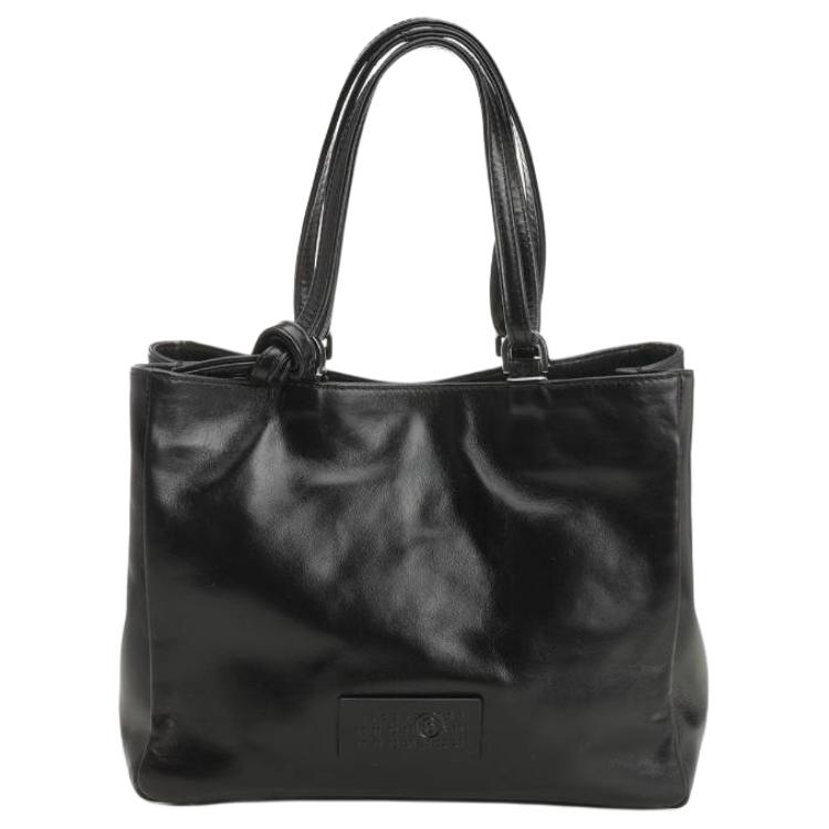 

MM6 Maison Margiela Однотонная сумка-шоппер, шоппинг-сумка, женская сумка black