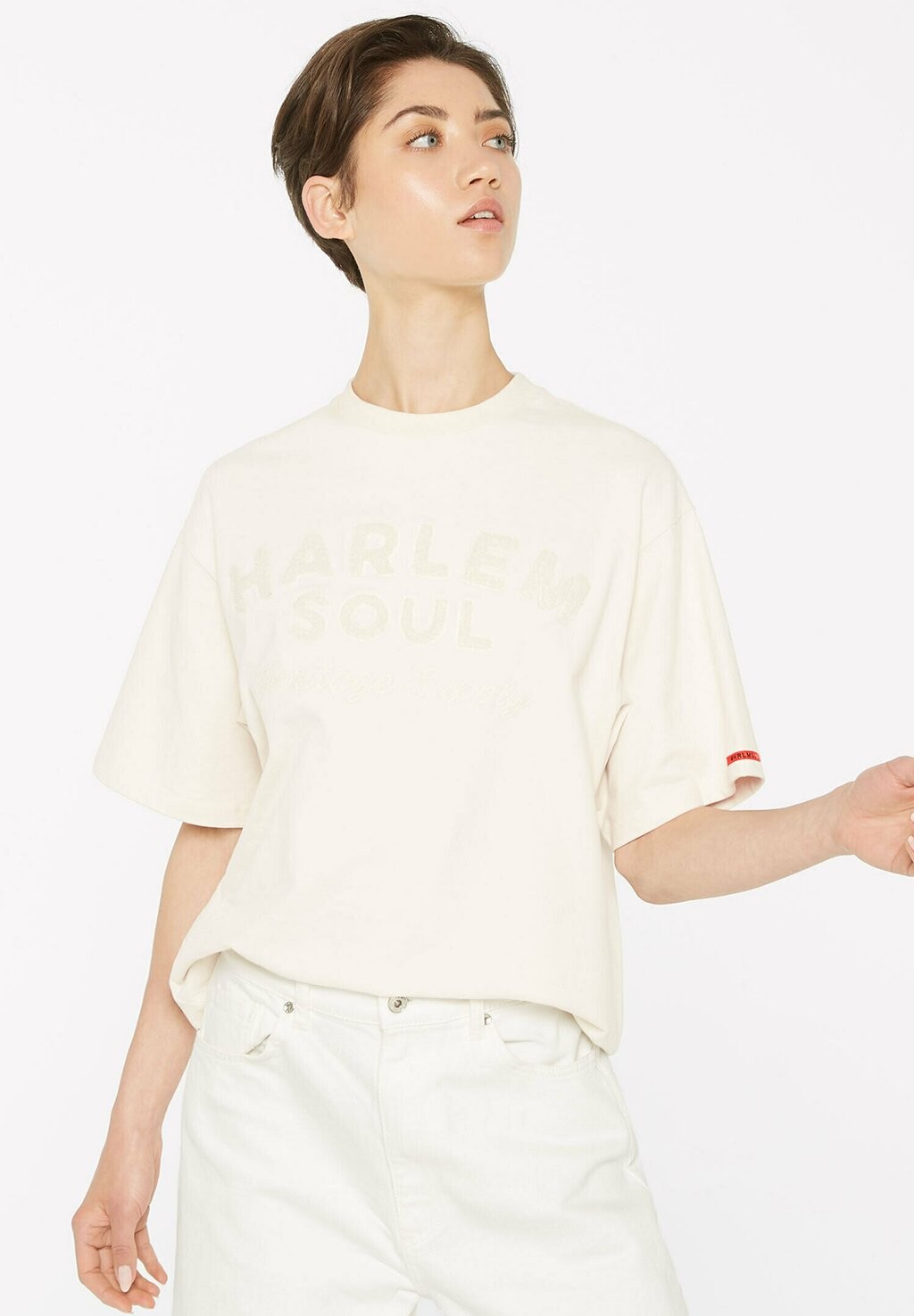 

Футболка с принтом MIT LOGO ARTWORK Harlem Soul, бежевый