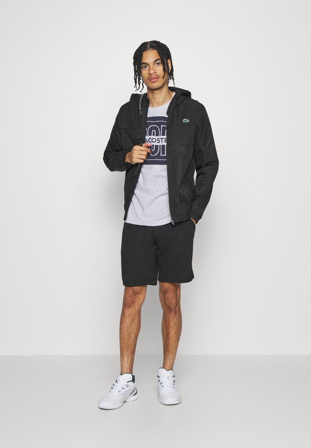 Спортивная куртка Sports Jacket Lacoste, цвет noir — фото 2