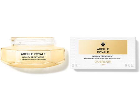 Пилинг Guerlain — Питательный против морщин наполнение Abeille Royale Honey Treatment Rich Cream, 50 мл — фото 2