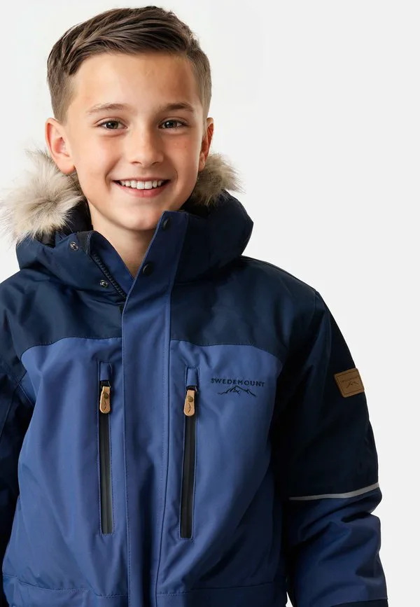 Зимний комбинезон hafjell детский зимний комбинезон Swedemount, Navy Steel Blue — фото 3