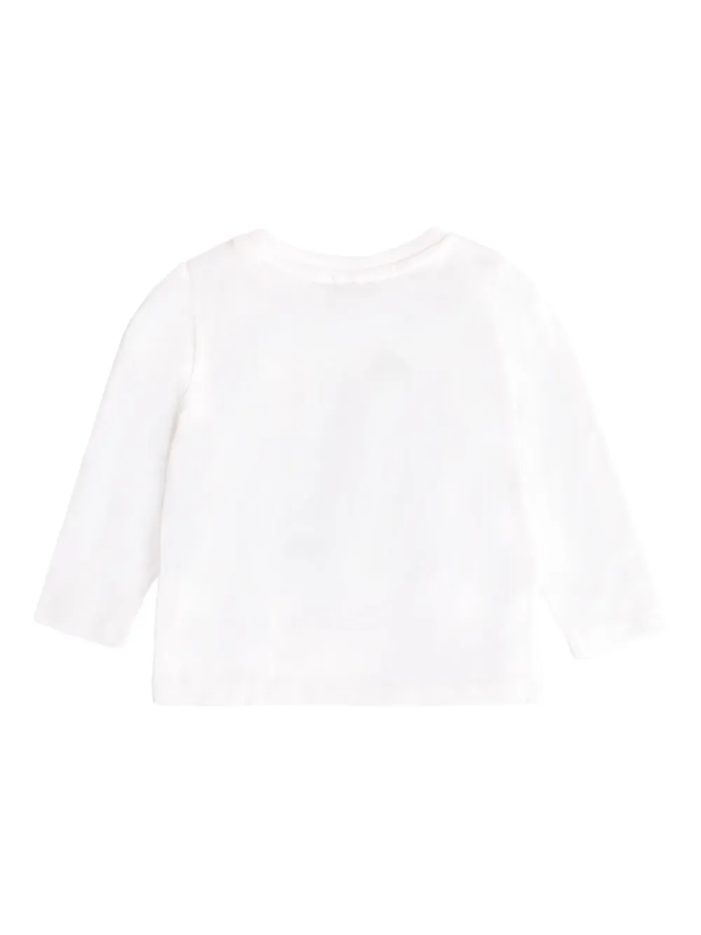 Футболка с длинными рукавами с персонажем мультфильма Stella McCartney Kids, белый — фото 2