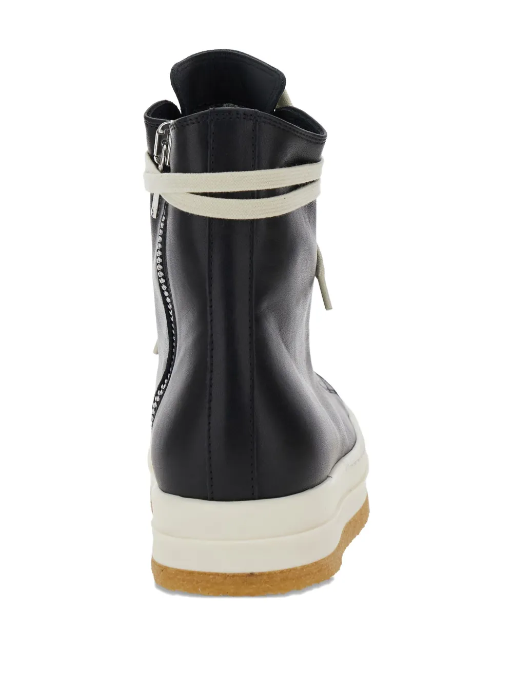 Кроссовки со шнуровкой и застежкой-молнией Rick Owens, черный — фото 3