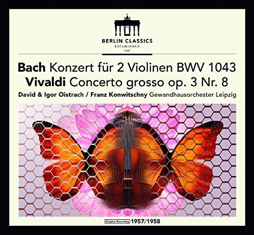 

CD диск Bach, J.S. / Franck / Oistrach / Konwitschny: Bach & Vivaldi: Violin Concertos