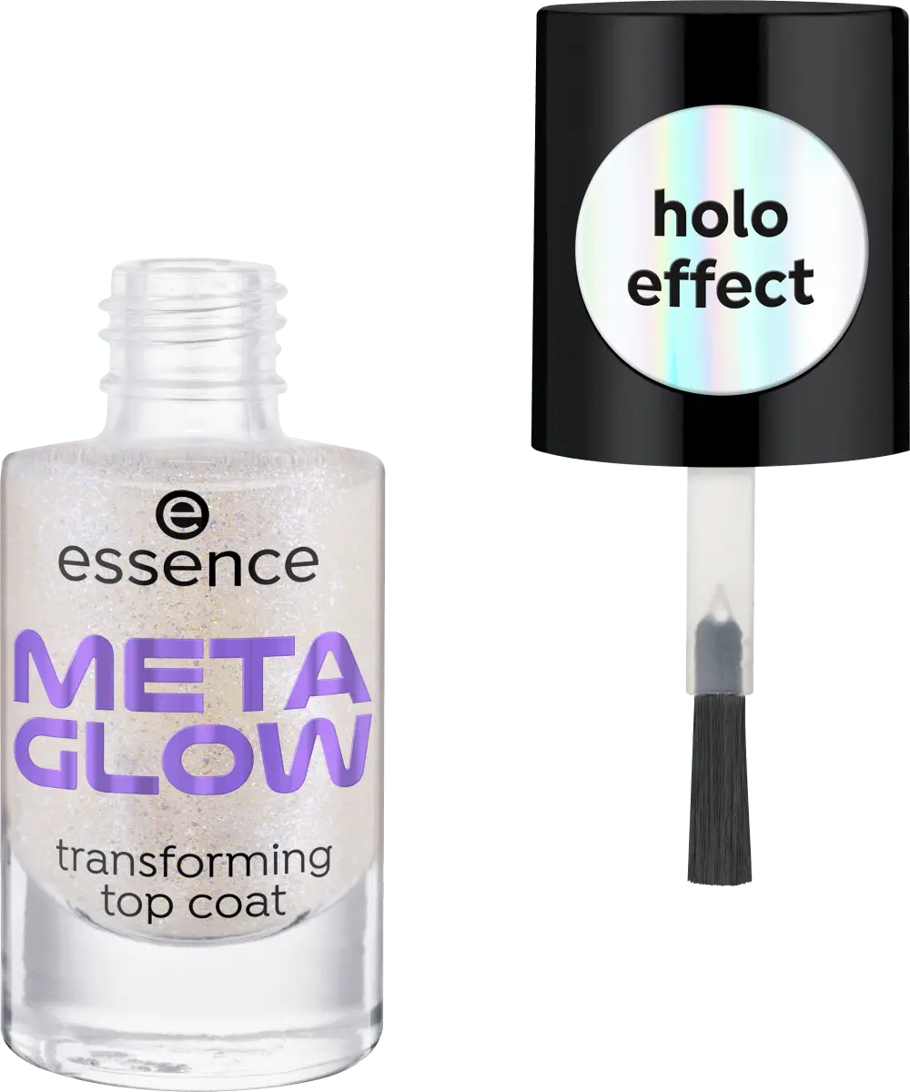 

Верхнее покрытие Meta Glow 8 мл essence