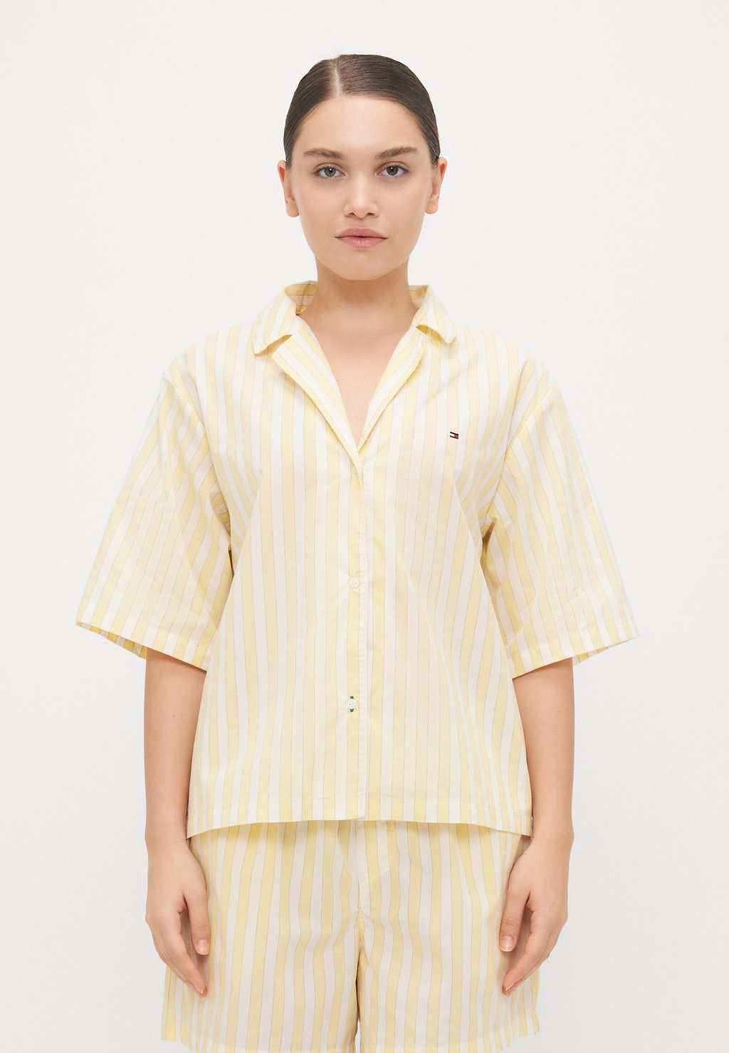 

Верх пижамы ESSENTIALS SHIRT Tommy Hilfiger, желтый