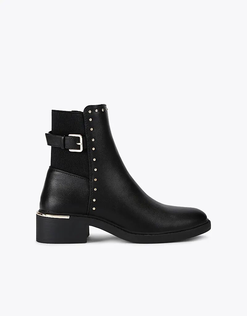Низкие ботильоны KG Kurt Geiger Stud черного цвета