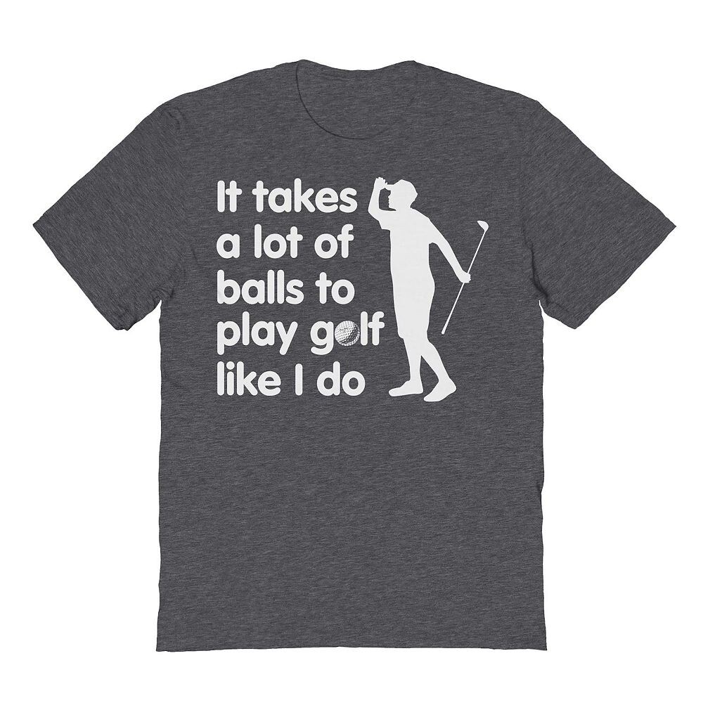 

Мужская футболка с рисунком Duke & Sons Play Golf COLAB89, цвет Dark Heather
